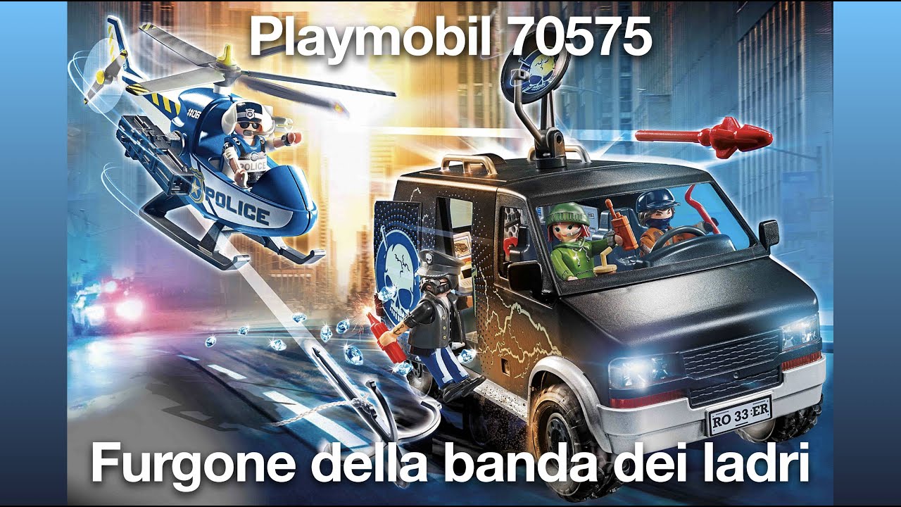PLAYMOBIL CITY ACTION 70670 BANDA DI LADRI Nuovo New Nib EUR 21,36 - FR