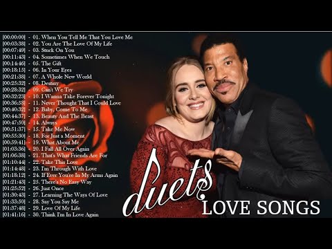 Lionel-Richie,James-Ingram,David-Foster,Peabo-Bryson,Dan-Hill,Kenny-Rogers---Best-Duets-Love-Songs-💗