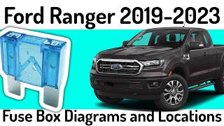 Ford Ranger (2019-2023) Fuse Box Diagrams and Locations✅