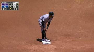 COL@LAD: Tapia comes home on a throwing error