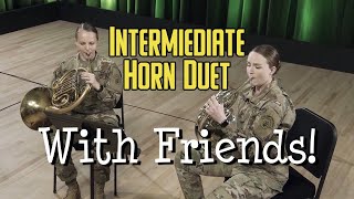 French Horn Fun! | Intermediate French Horn Duet
