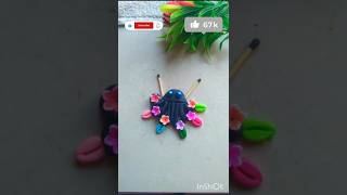 azra crafting easy DIY clay art craft please subscribe to my channel