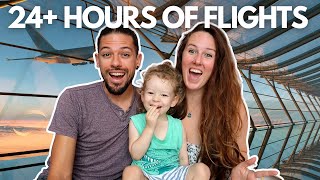 Mistakes and Lessons Learned on a 24+ Hour Travel Day with a TODDLER