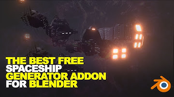 the best free spaceship generator addon for blender