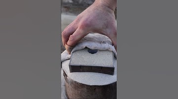 Melting Nuts into Game Dice - Metal Casting