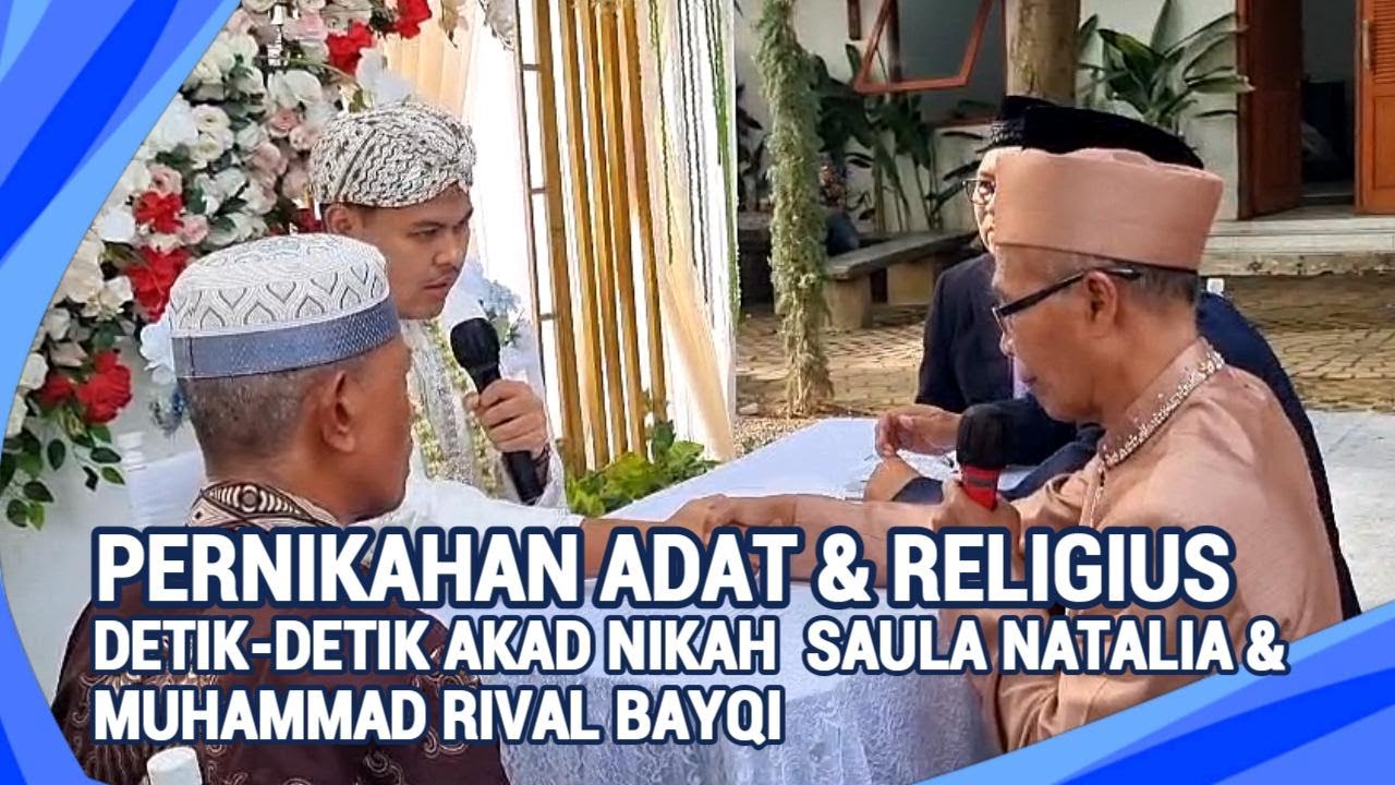 Akad & Resepsi Pernikahan Saula Natalia & Muhammad Rival Bayqi | Janji Suci di Imah Asta