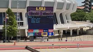 The 2022 LSU Invitational - Men 100 Meters Hurdles