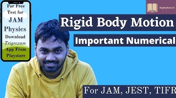 IIT JAM Physics 2021|| Rigid Body Motion || (Important PYQs of JEST, JAM, TIFR)