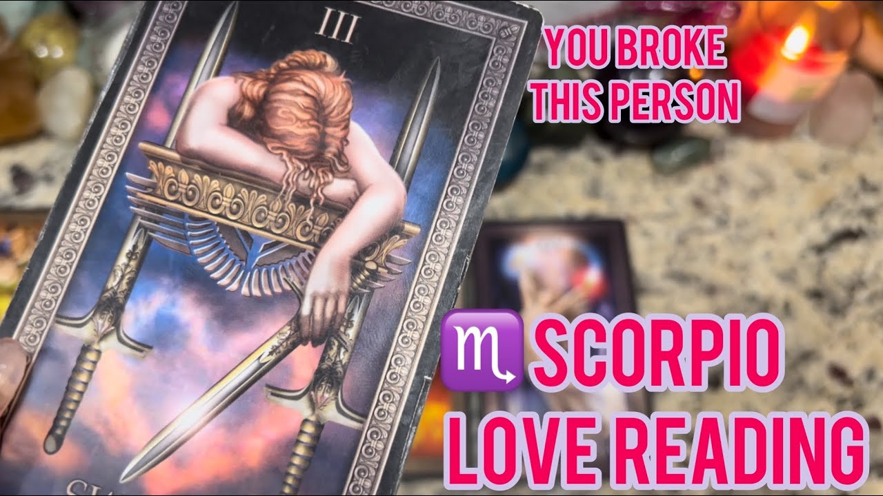 ♏️SCORPIO: UR INTUITION TOLD U2 TAKE A STEP BACK, AND ITS DRIVIN THEM CRAZY! SCORPIO BROKE MY HEART?