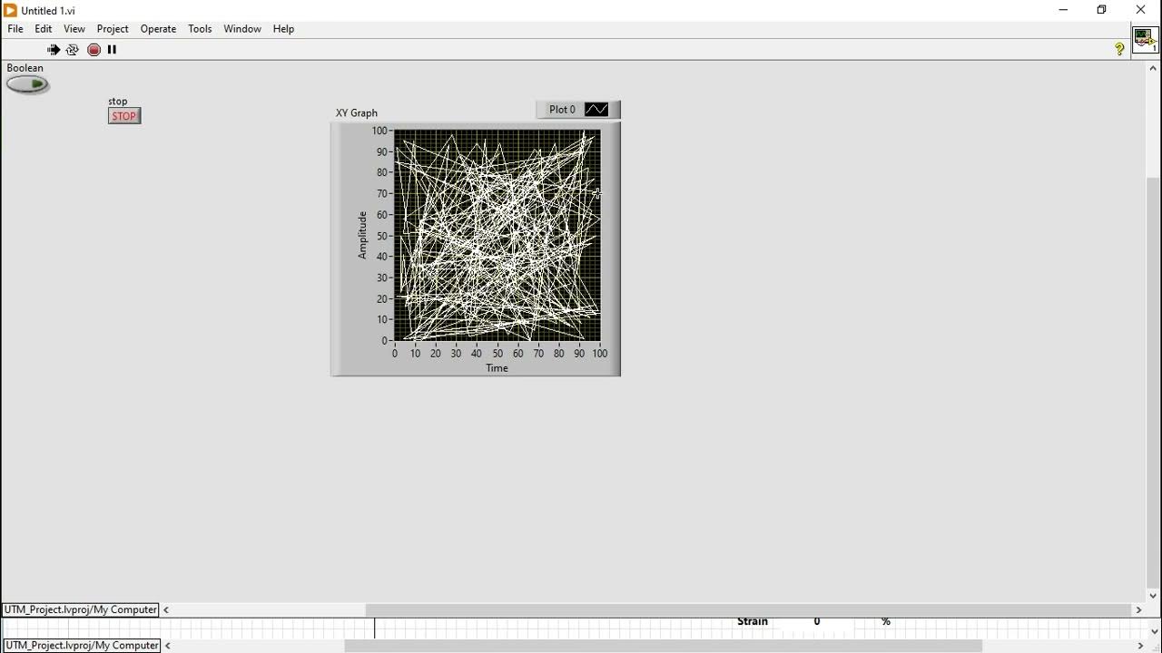 How to reinitialize XY Graph in LabVIEW - YouTube