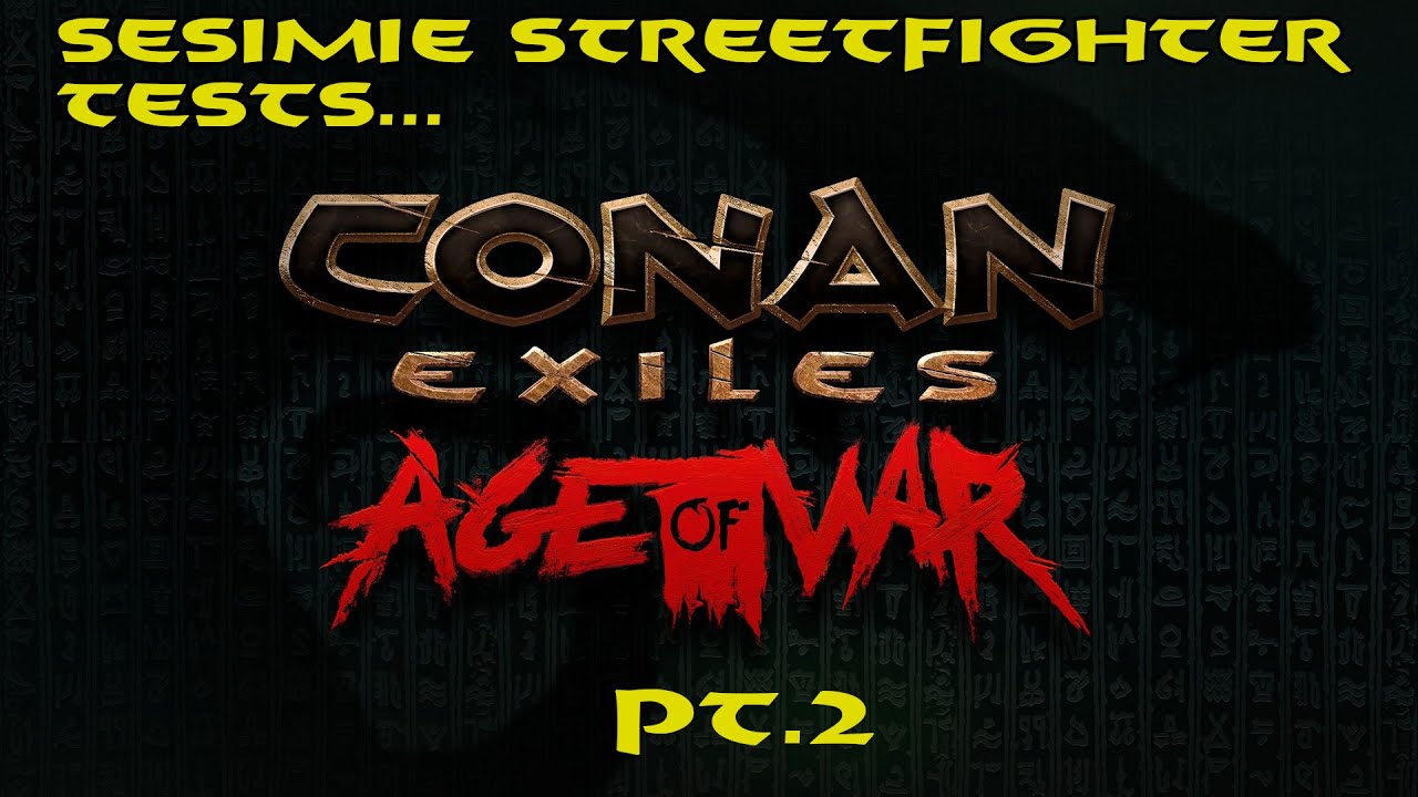 Conan Exiles AoW Beta Client Pt.2 | Starter Strength Weapons, The Stamina Drain!