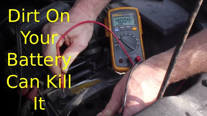 does DIRT on your battery drain power??? (here's PROOF)