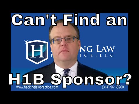 Why It is Hard to Find an H1b Sponsor?