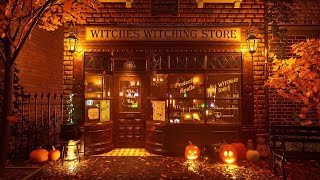 Witch Shop Ambience at Night - Howling Wind, Crickets, Bubbling Cauldron and Fireplace Sound screenshot 5
