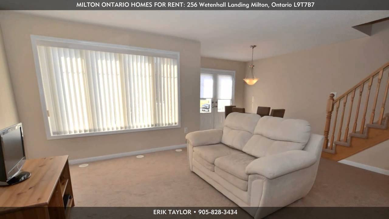 MILTON ONTARIO HOMES FOR RENT 256 Wetenhall Landing, Milton L9T7B7