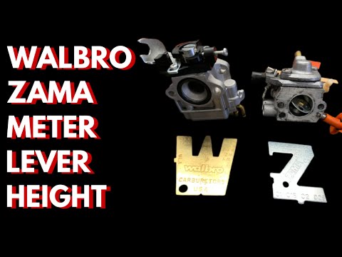 Video: Walbro (carburetor): description, specifications and settings