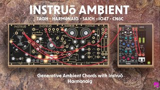 Download Lagu Generative Ambient Chords with Instruō Harmonaig \u0026 Plateau | VCV Rack Patch MP3