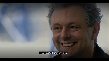 Michael Sheen talks about David Tennant 3 (4?) times in The Assembly (including the Good Omens kiss)