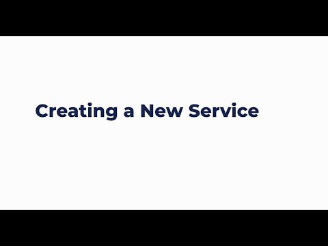 Creating a New Service - Thales Crypto Command Center