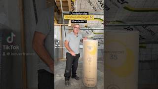 Quel isolant en combles aménagés ?🤔 #renovation #isolation #reno  #travaux #btp #travaux  #artisan