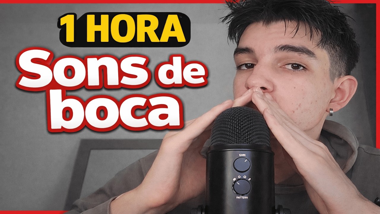 ASMR Loop 🌀| 1 Hora de SONS DE BOCA de novo.. 💤
