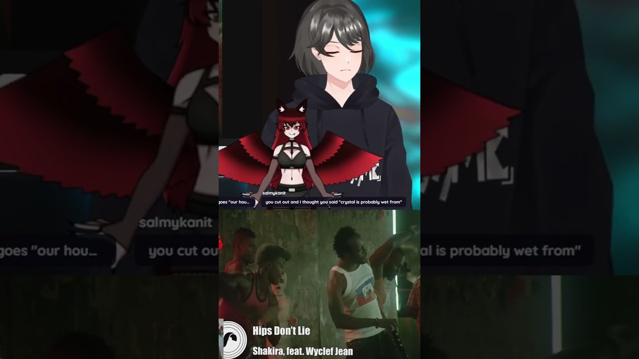 How Shakira sounds like to people who've never listened to Shakira #vtuber #shorts #comedy #twitch