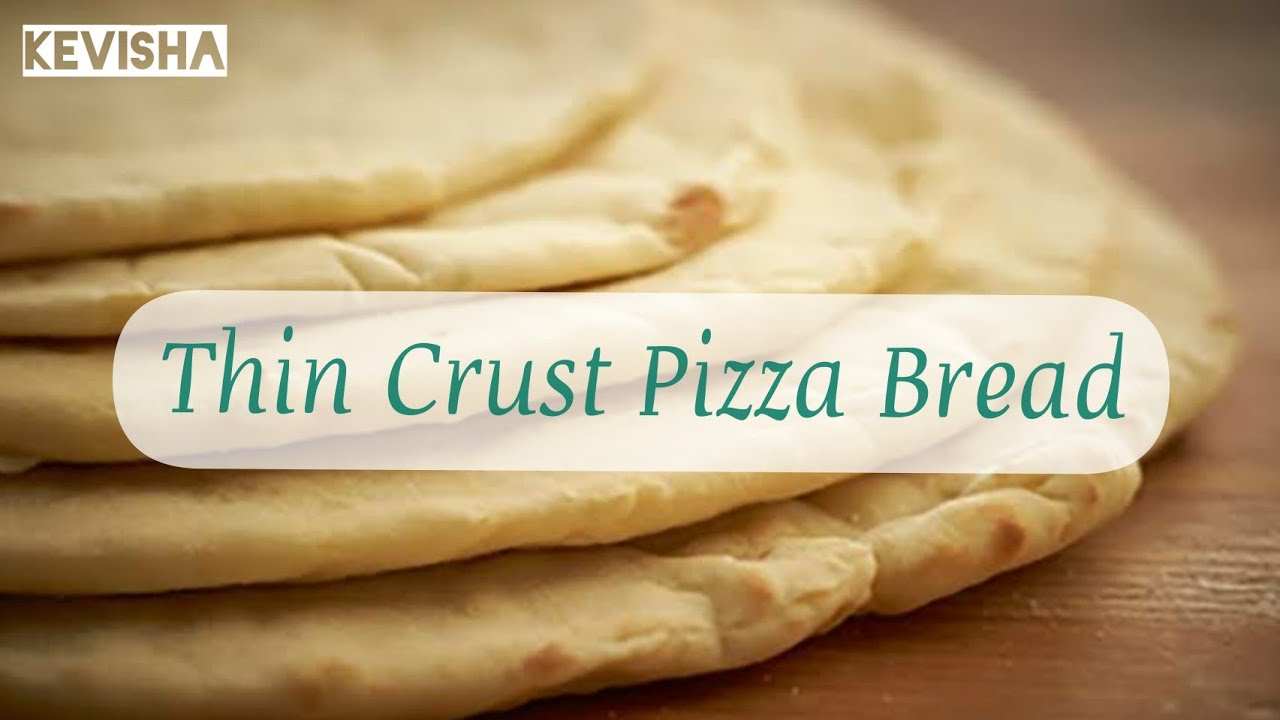 HOMEMADE PIZZA BREAD || THIN CRUST PIZZA || WITHOUT YEAST || EASY TO MAKE || PIZZA BASE - YouTube