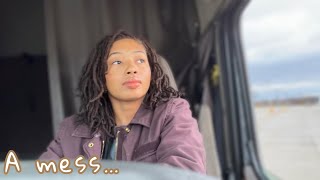 Trucking VLOG: Fifth Wheel Issues | Meeting y&#39;all in person 😊| Problems at Shipper 🥴 etc...