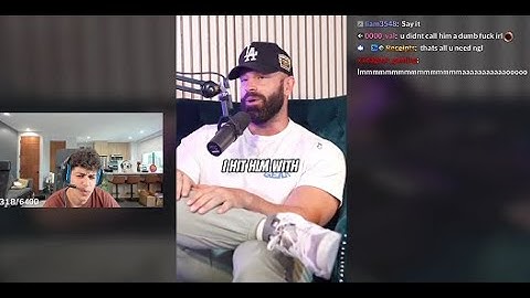 Stable Ronaldo REACTS to Bradley Martin SPEAKING on the SLAP