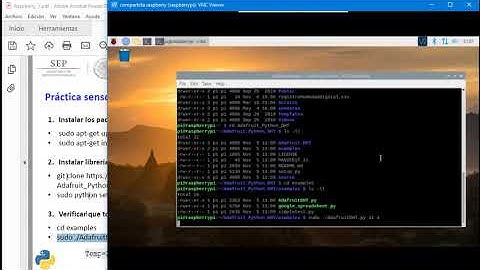Raspberry Pi 3 - 8 Practica Sensor Humedad y Temperatura DHT11