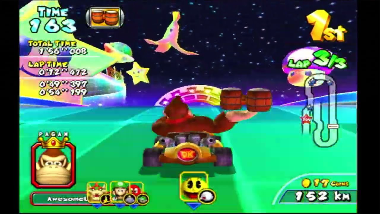 Rainbow Cup 150cc (Round 1-4) Mario Kart Arcade GP 2