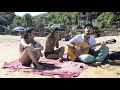 Music on the beach in Mazunte, Mexico