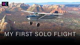 My First Solo Flight - @MicrosoftFlightSimulator