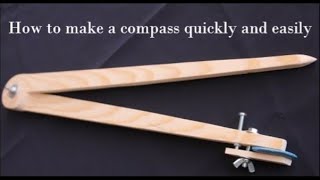 Large Compass. Sewing or Carpentry. DIY