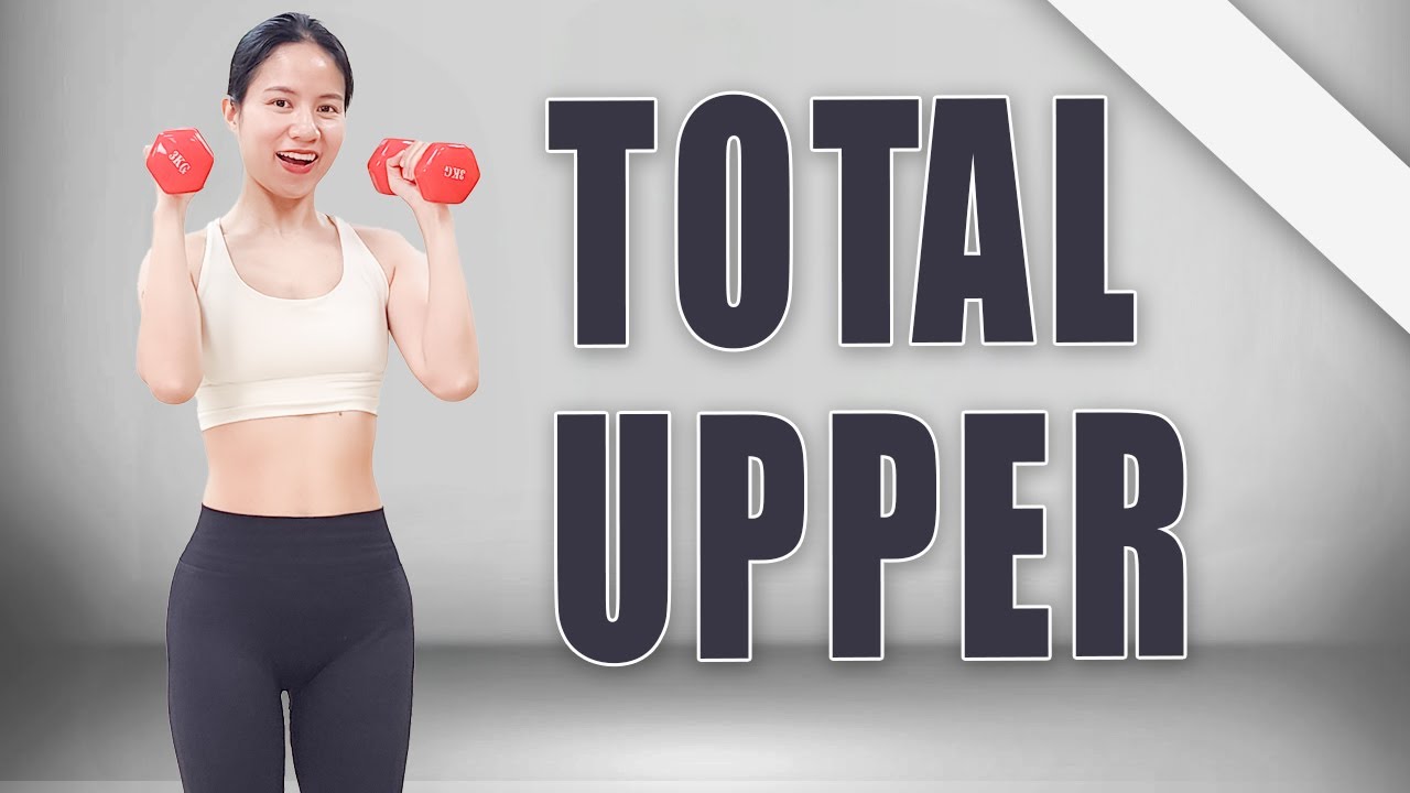 15 Min TOTAL UPPER BODY Workout ( Tone & Sculpt ) | Jenny Yen FITNESS💪 ...