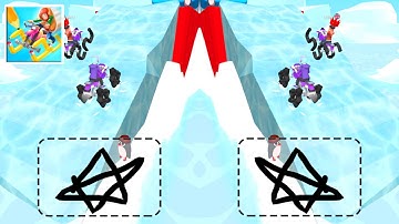 Scribble Rider 🚗🚲🌍  Level 10-15 | Gameplay Walkthrough Part 3 [Android & iOS]