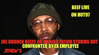 Joe Budden Beef on Hot 97 with Ex Employee Marisa Mendez LIVE! He Storms out During Interview!