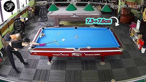 Sên van bô Hưng nện mấy chục cú không trượt trên bàn lỗ 7.6 cm