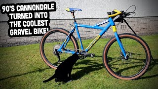 The Ultimate 90s Cannondale Gravel Conversion Is Finished!