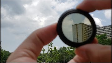 iPhone and Smartphone Variable ND Filter Lens (2-400 adjustable Neutral Density Filter Test Video 2)