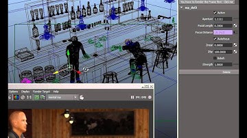 2D Depth of Field DOF for Mental Ray - Maya - autofocus