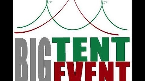 Time Lapse Video Setting up the Tents for The BigTentEvent Cwmbran