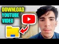 How To Download YouTube Video In Laptop