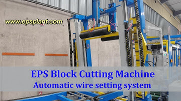 EPS Cutting Line  | Automatic wire setting system