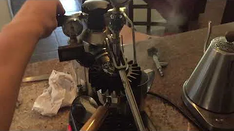 New La Pavoni toys from Coffee Sensor: Bong Isolator & Joystick Steam Wand