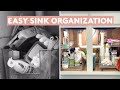 How To Completely Transform and Organize Under The Kitchen Sink