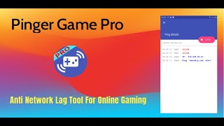 Pinger Game Pro - Anti Lag Network Tool For Mobile Online Gaming No Ads screenshot 4