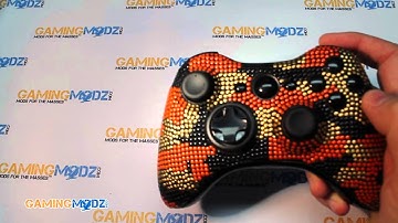 Pixel Camo Orange Camo by Gamingmodz