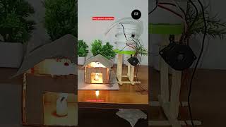 Science project automatic Fire alarms #trending #viralshort #diyproject #dcmotor #itiproject #shorts