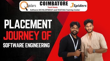 Success story of OUR STUDENTS as software engineers at QSpiders Coimbatore...
